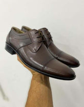 Donker Bruin Derby Schoenen